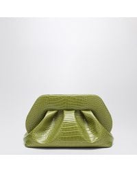 THEMOIRÈ - Clutch Tia Kiwi Color Coconut Effect - Lyst