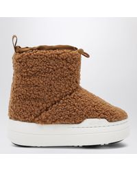 Moon Boot - Spark Tube Mid Teddy Boot - Lyst