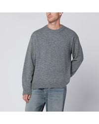 Roberto Collina - Pull Col Rond En Mélange De Laine - Lyst