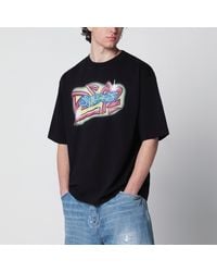 DSquared² - Rebel Tags Loose-Fit Cotton T-Shirt - Lyst