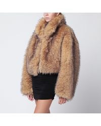 ROTATE BIRGER CHRISTENSEN - Short Faux Fur - Lyst