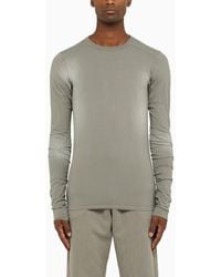 Entire studios Washed-Out Crew-Neck T-Shirt in Black for Men