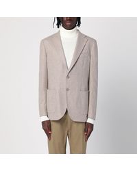 Santaniello - Wool-blend Single-breasted Jacket - Lyst