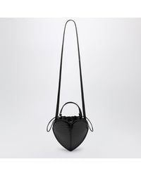 ROTATE BIRGER CHRISTENSEN - Heart Bag Croco Croc-Effect Patent Leather Bag - Lyst