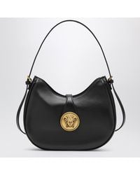 Versace - Emblème Nappa Hobo Bag - Lyst