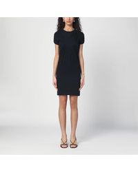 Coperni - Mini Schwarzes Kleid Mit Herz - Lyst