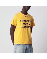 DAGGER - Distressed I Dropped Out For T-Shirt - Lyst