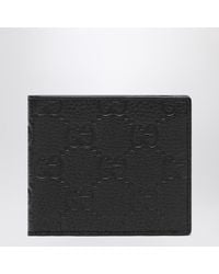 Gucci - Gg Leather Bi-Fold Wallet - Lyst