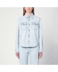Bottega Veneta - Denim Shirt - Lyst