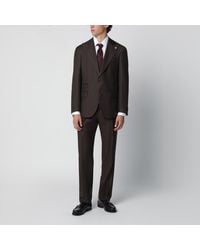 Luigi Bianchi - Single-Breasted Wool Suit - Lyst