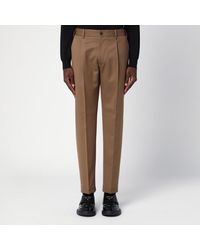 Santaniello - Wool Blend Trousers - Lyst
