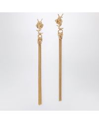 Saint Laurent - Cassandre Pendant Earrings - Lyst