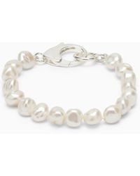 Hatton Labs Bracelet With River Pearls - Metallic
