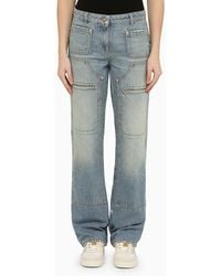 Palm Angels - Washed-Effect Multi-Pocket Jeans - Lyst