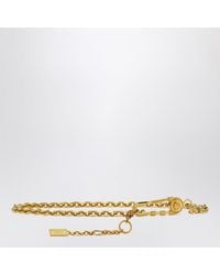 Versace - Safety-Pin-Kettengürtel - Lyst