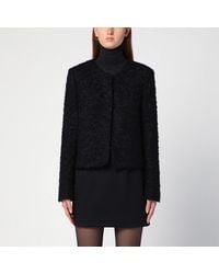 THE GARMENT - Recycled Wool Blend Black Vienna Jacket - Lyst