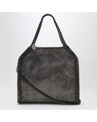 Stella McCartney - Falabella Dark Mini Tote Bag - Lyst