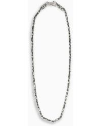Emanuele Bicocchi Sterling Silver 925 Chain Necklace - Metallic