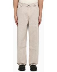 Our Legacy - Ghost Attic Wide Denim Trousers - Lyst