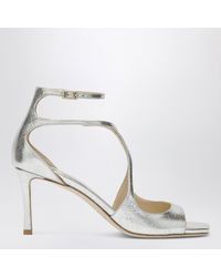 Jimmy Choo - Champagne Azia 75 Sandal - Lyst