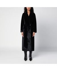 S.w.o.r.d 6.6.44 - Long Faux Fur Coat - Lyst
