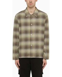 Our Legacy - Linen And Cotton Cross Weave Box Shirt - Lyst