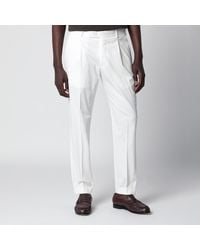 PT Torino - Cotton Trousers - Lyst