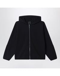 Givenchy - Zip-Up Sweatshirt With Logo Embroidery - Lyst