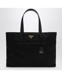 Prada - Reedition 1978 Large Renylon And Saffiano Shopping Bag - Lyst
