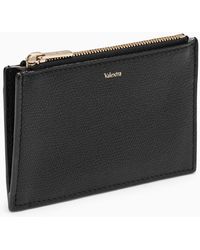 Valextra - Grained Leather Card Case - Lyst