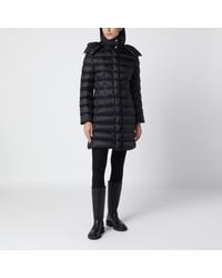 Moncler - Long Nylon Down Jacket - Lyst