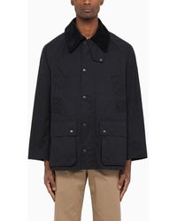 Barbour - Bedale Jacket Navy - Lyst