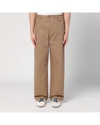 Golden Goose - Cotton Jeans With Front Patches - Lyst