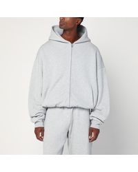 Entire studios - Zip Cotton Sweatshirt - Lyst