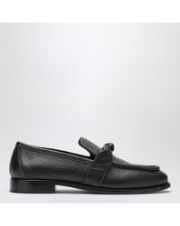 Bottega Veneta - Astaire Loafers Dark With Knot Detail - Lyst