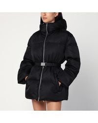 Prada - Belt Puffer Jacket - Lyst