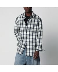 Balenciaga - Regular-Fit Checked Cotton Flannel Shirt - Lyst