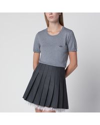 Vivienne Westwood - Bea Knit Cotton-Cashmere T-Shirt - Lyst