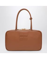 Miu Miu - Beau Medium Tasche Aus Leder - Lyst