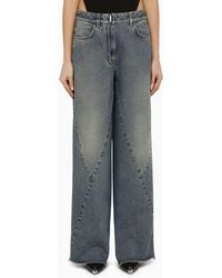 Givenchy - Loose Washed Jeans - Lyst