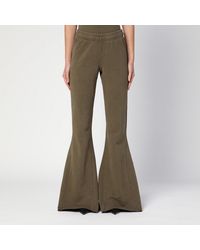 Entire studios - Organic Cotton Military Flared Trousers - Lyst