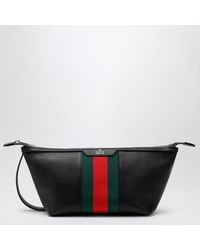 Gucci - Mega Web Trademark Small Toiletry Case In Calfskin, - Lyst