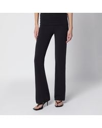 Skims - Dark Jogging Trousers With Fold-Over Waistband - Lyst