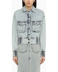 The Mannei - Bomber camicia cannes in denim - Lyst