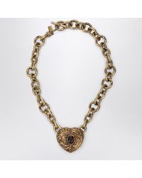 Chloé - Choker ch"teau treasures in ottone vintage gold - Lyst