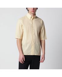 Lemaire - Light Short-Sleeve Wool Shirt - Lyst