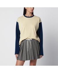 Guest In Residence - Baseball Oversized Crew Sweater - Lyst