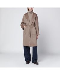Max Mara - Hazelnut Midi Cardigan Coat - Lyst