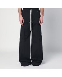 Rick Owens - Cargobelas Schwarze Weite Hose - Lyst