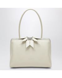 The Attico - Sand Garnet Leather L' Altra Di Milano Shoulder Bag - Lyst